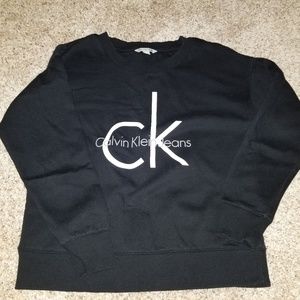 Calvin Klein Jeans Sweater -- Black, Size M